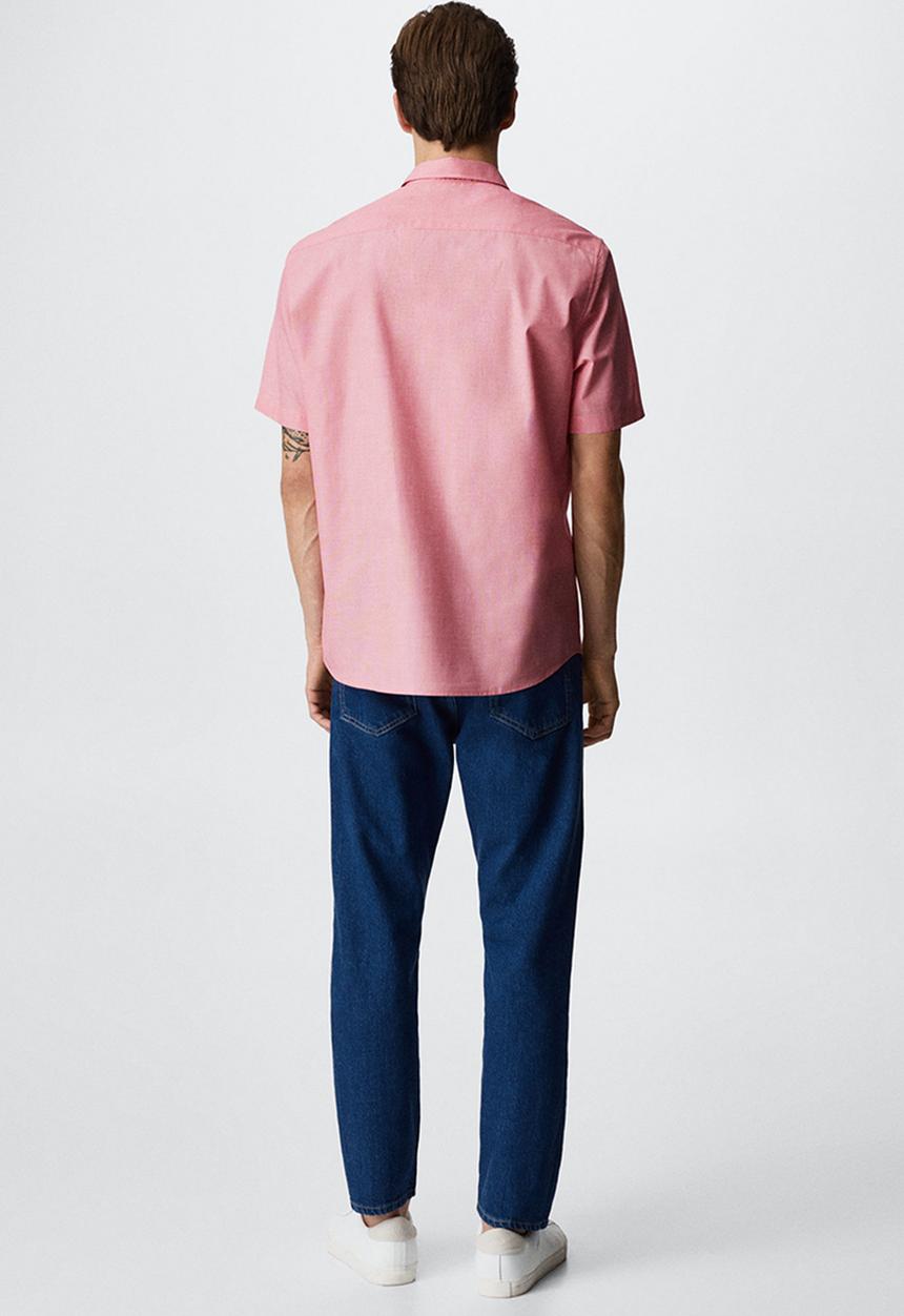 MANGO - Shirt ginza h - red