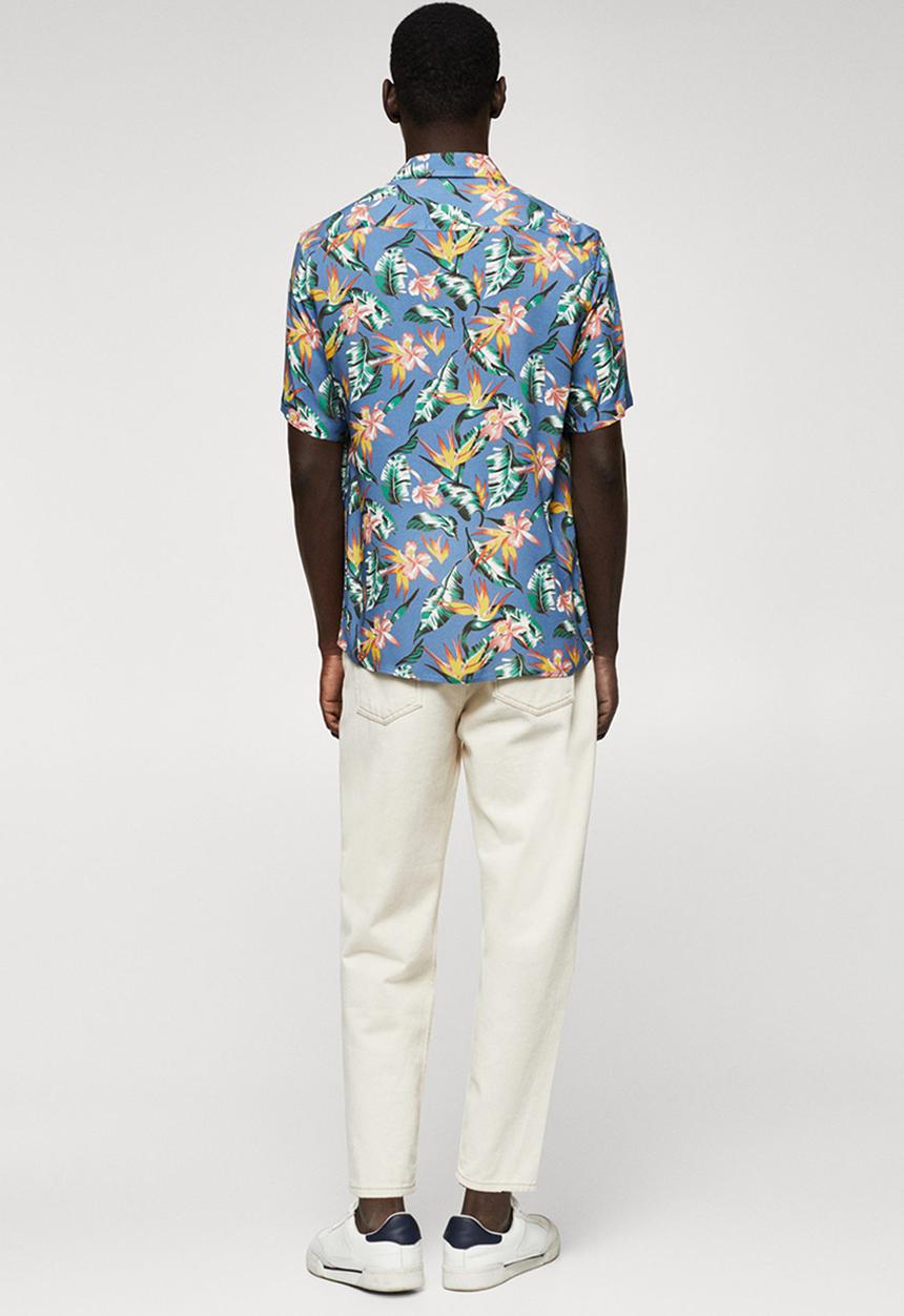 MANGO - Shirt jakarta h - navy