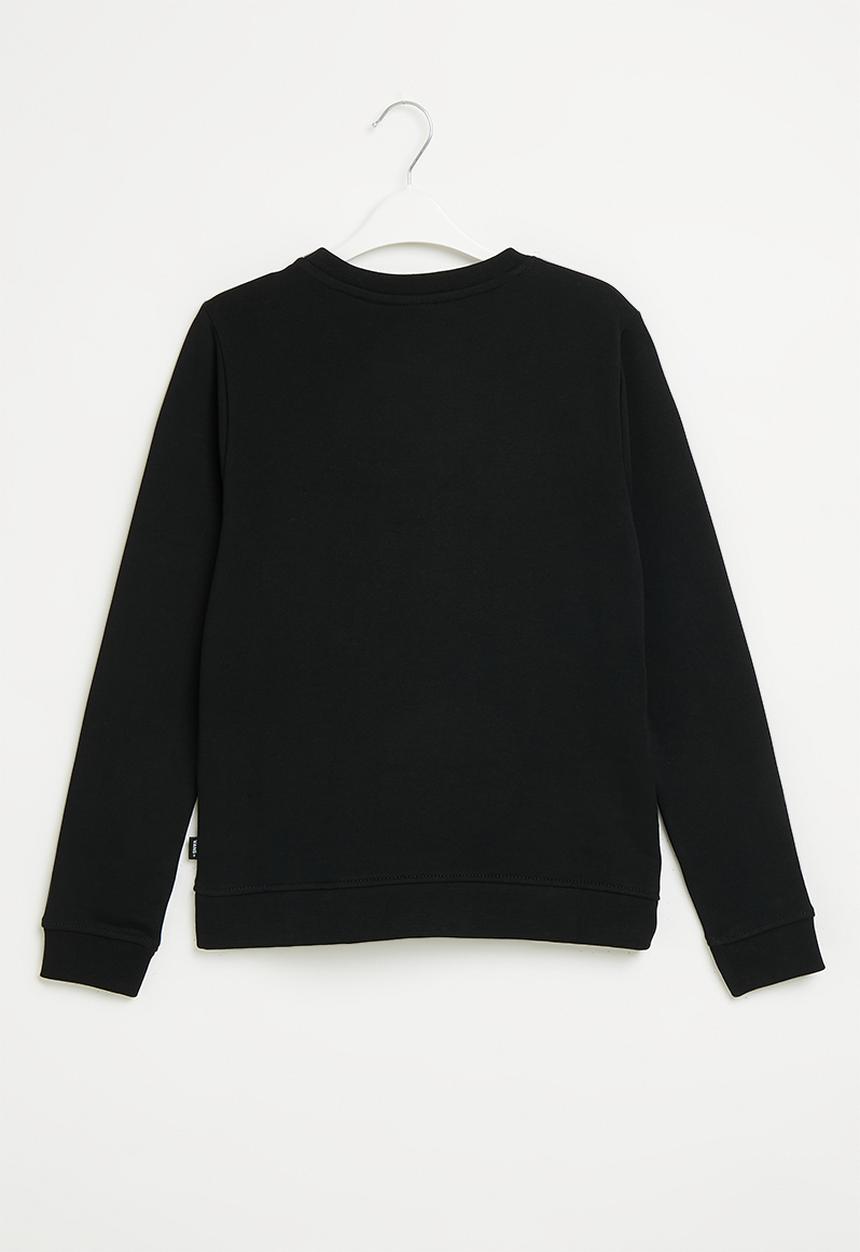 Vans - Zebra daze box logo crew - black