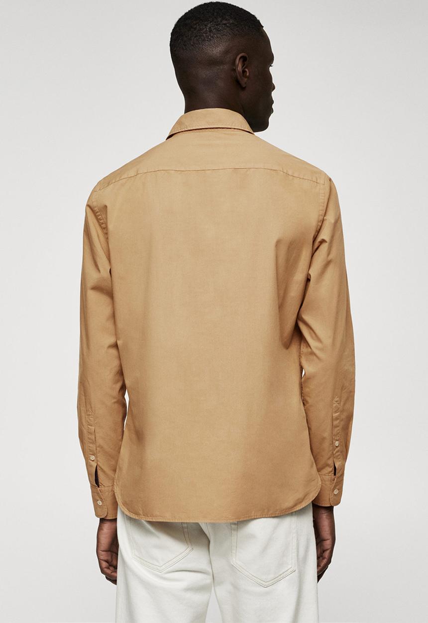 MANGO - Shirt jara - camel