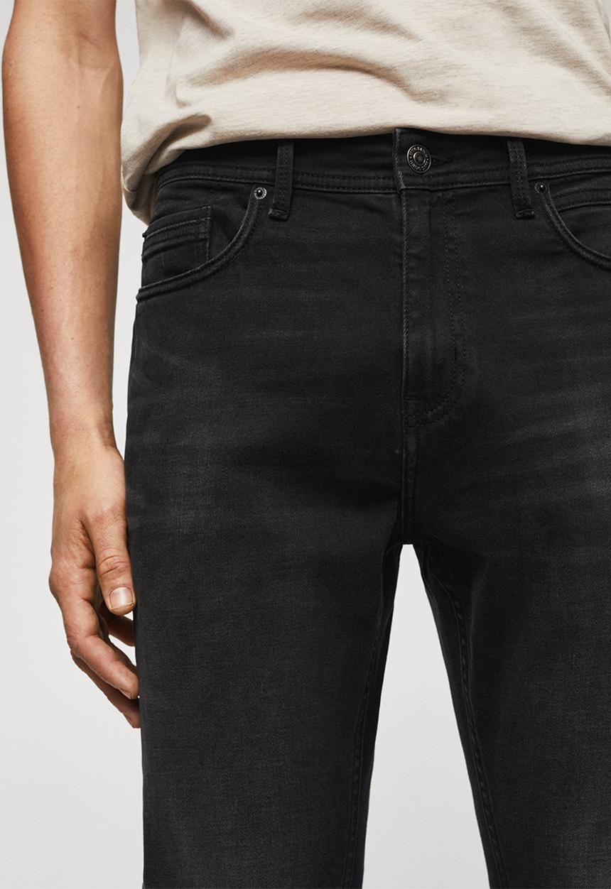 MANGO - Jeans tom - black