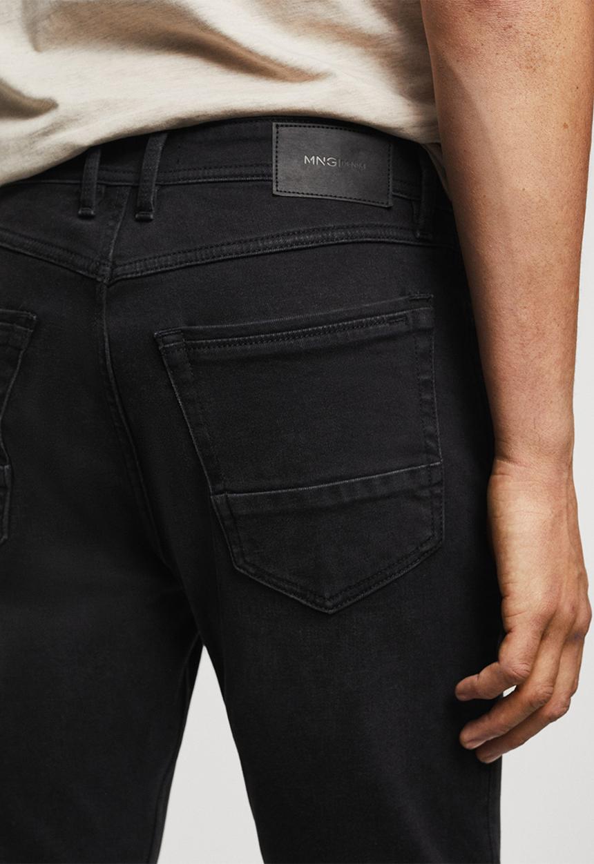 MANGO - Jeans tom - black