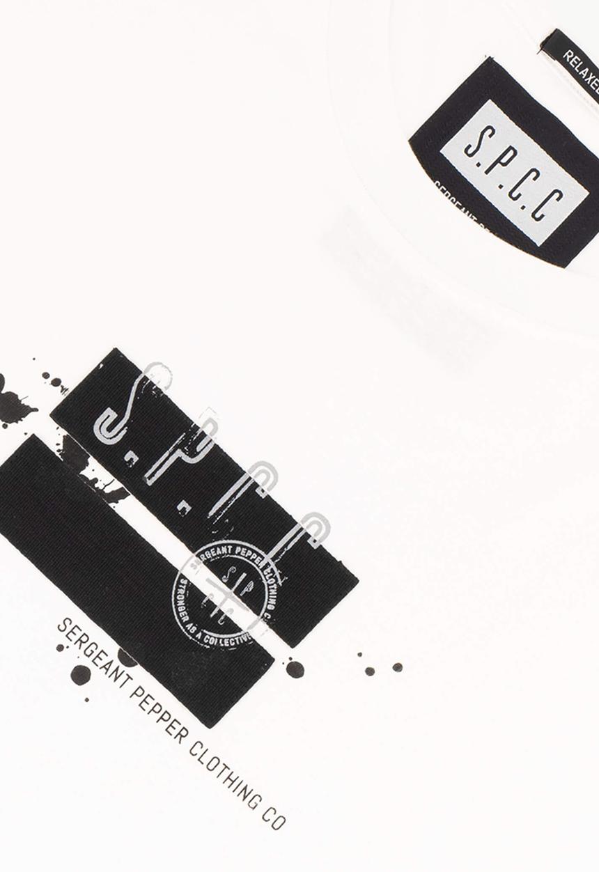 S.P.C.C - Syms tee - optical white