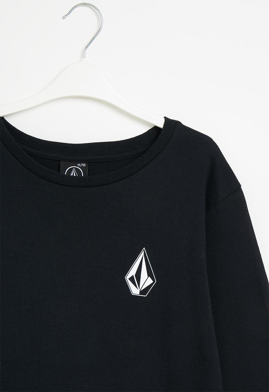Volcom - Iconic stone long sleeve tee - black