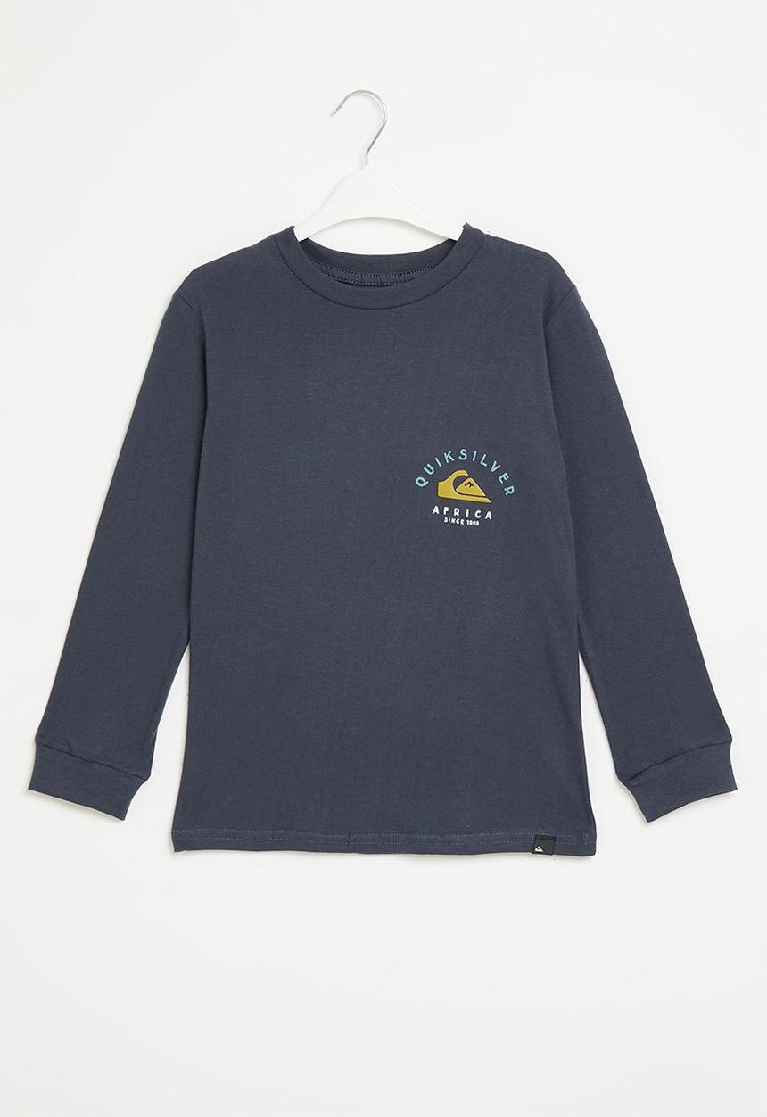 Quiksilver - Africa search boy long sleeve - midnight navy