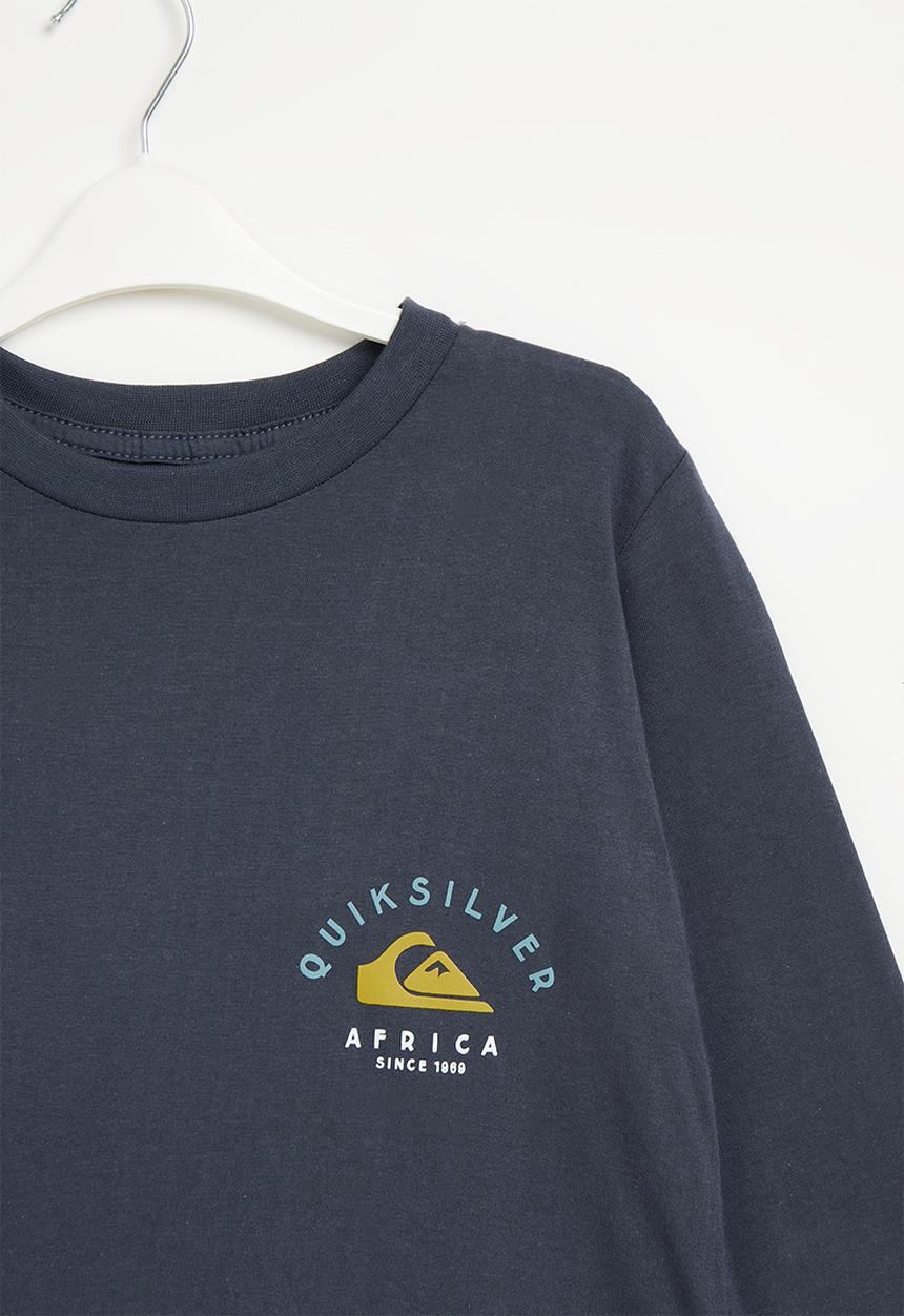 Quiksilver - Africa search boy long sleeve - midnight navy