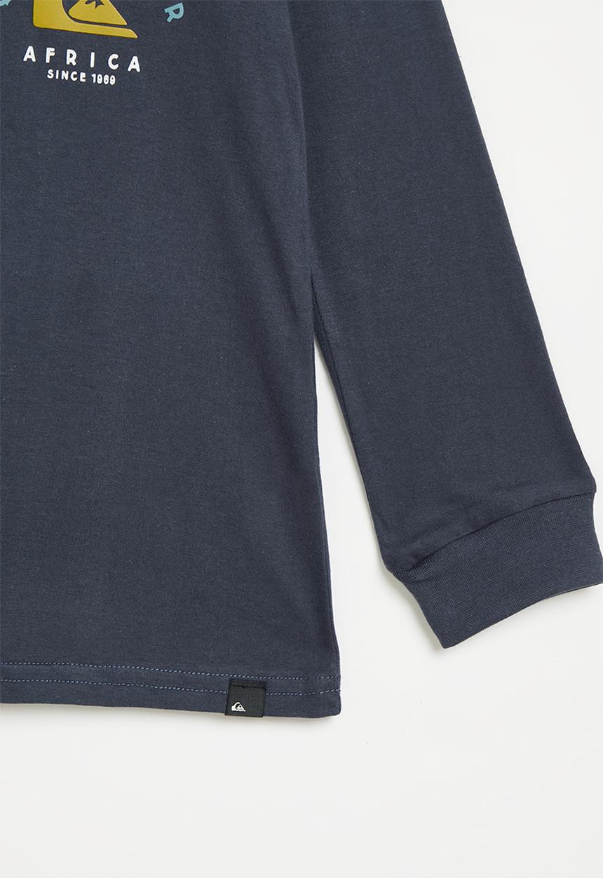 Quiksilver - Africa search boy long sleeve - midnight navy