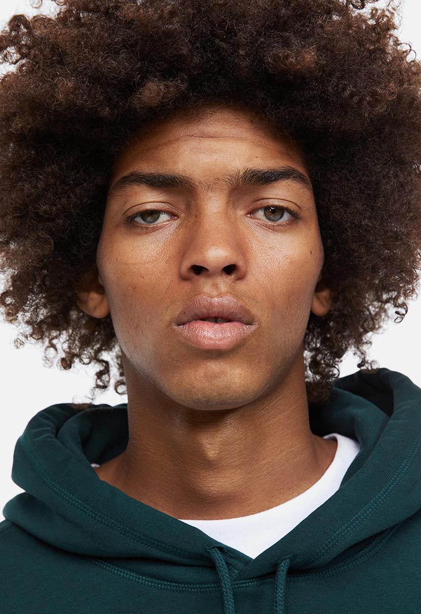 H&M - Relaxed fit hoodie - forest green