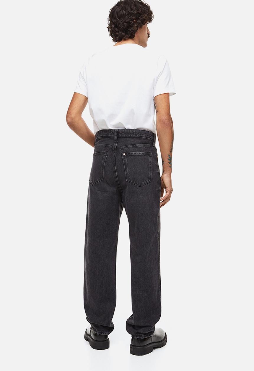 H&M - Loose jeans - black