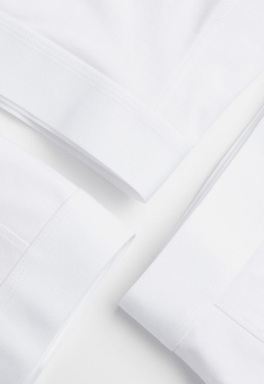 H&M - 3-pack xtra life™ mid trunks - white