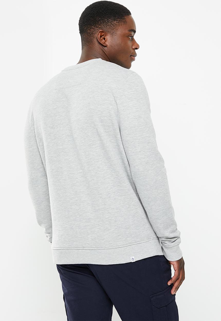 Original Penguin - Penguin winter basic crew - heather grey
