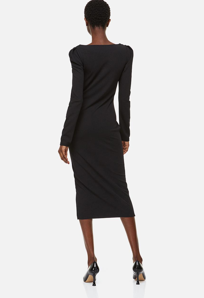 H&M - Cut-out bodycon dress - black
