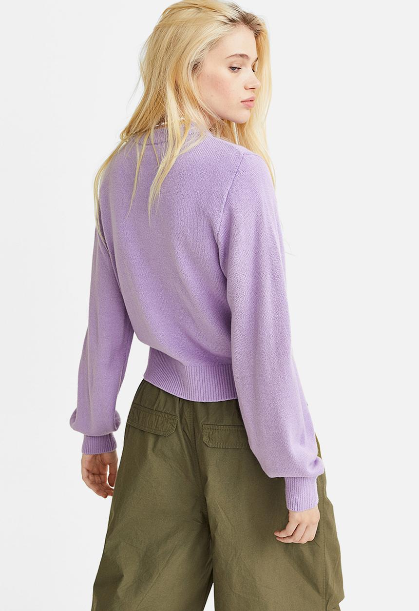 H&M - Jacquard-knit jumper - light purple/care bears