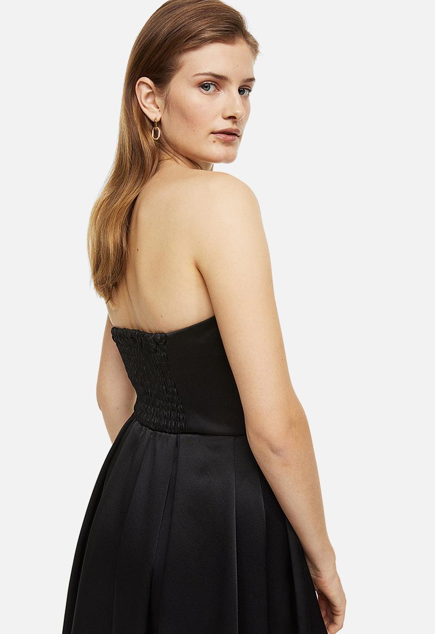 H&M - Strapless dress - black