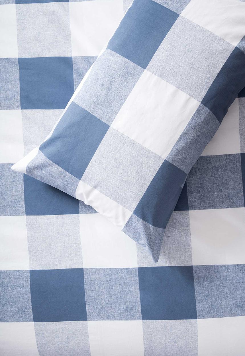 Linen House - Alec duvet cover set - denim