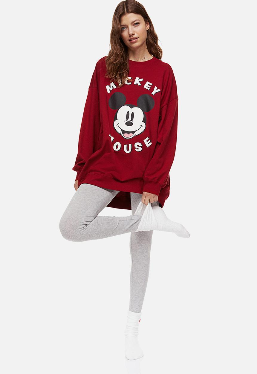 H&M - Printed pyjamas - red/mickey mouse