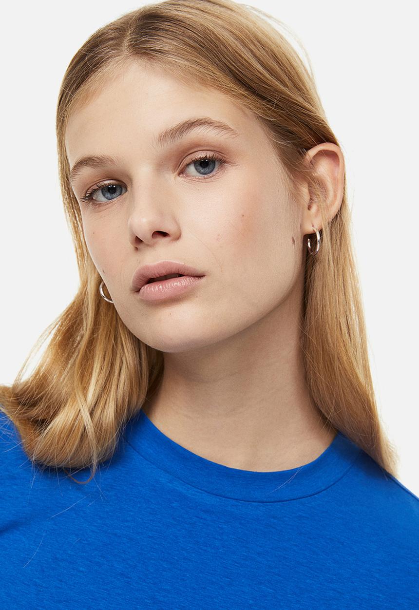 H&M - Cropped top - bright blue