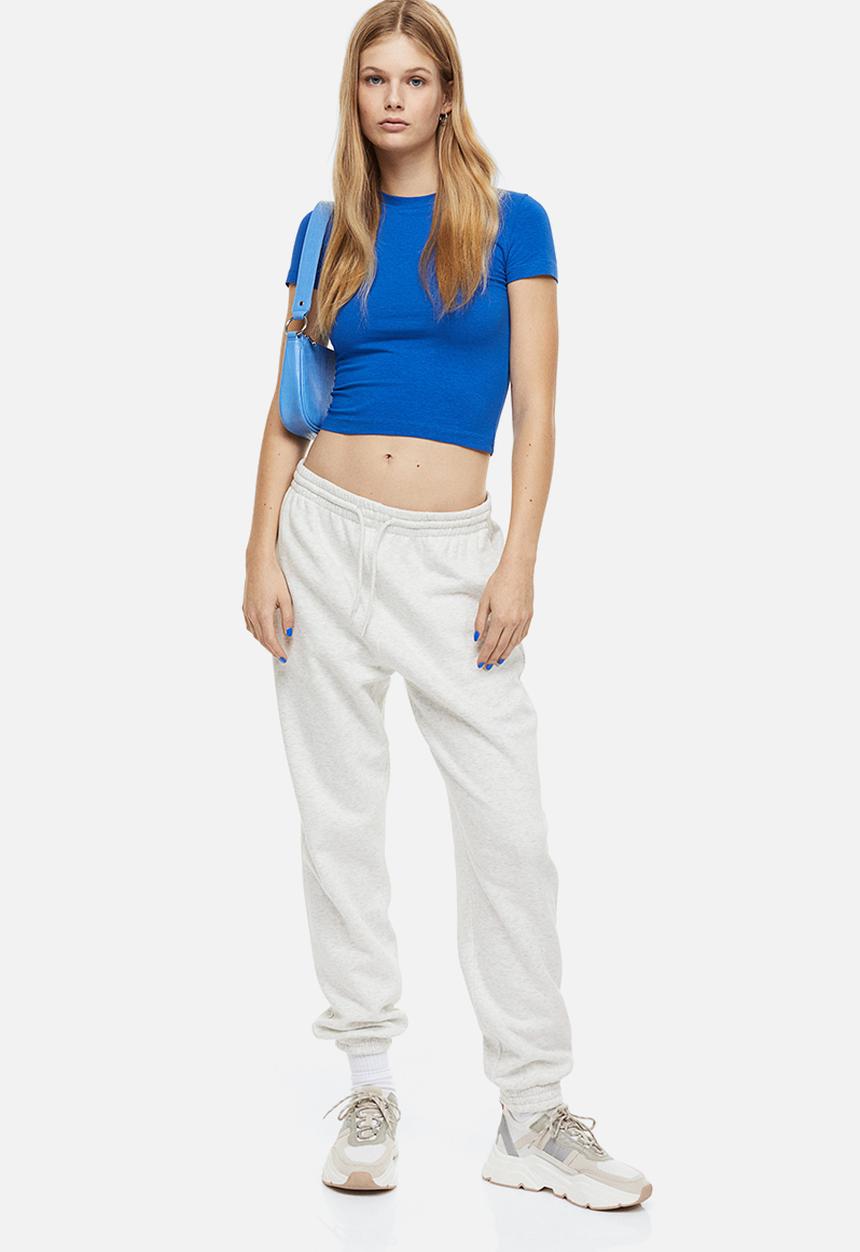 H&M - Cropped top - bright blue