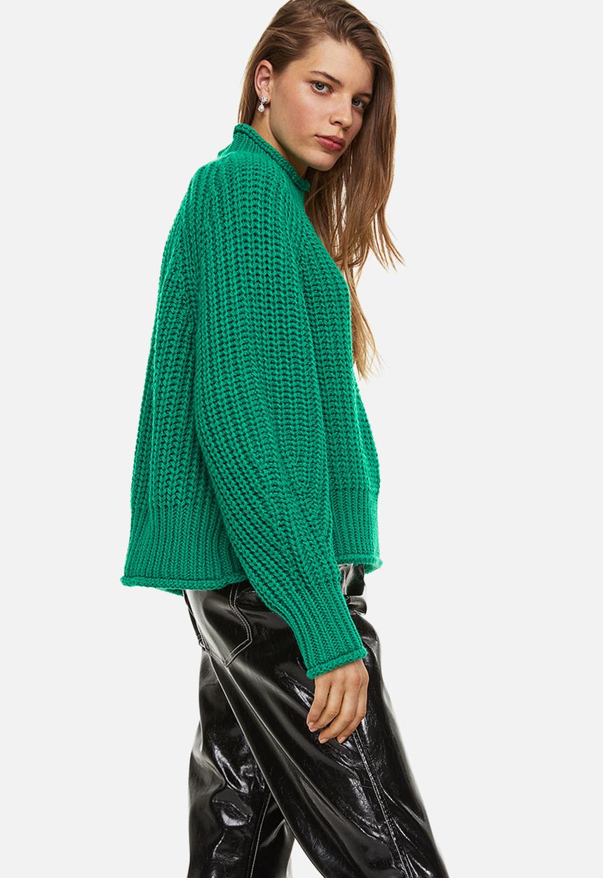 H&M - Knitted jumper - green