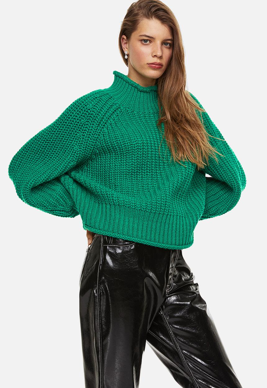 H&M - Knitted jumper - green