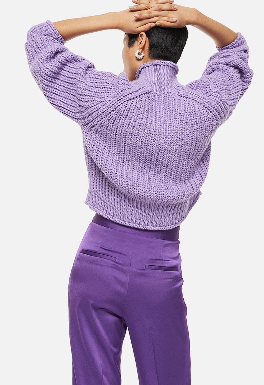 H&M - Knitted jumper - purple
