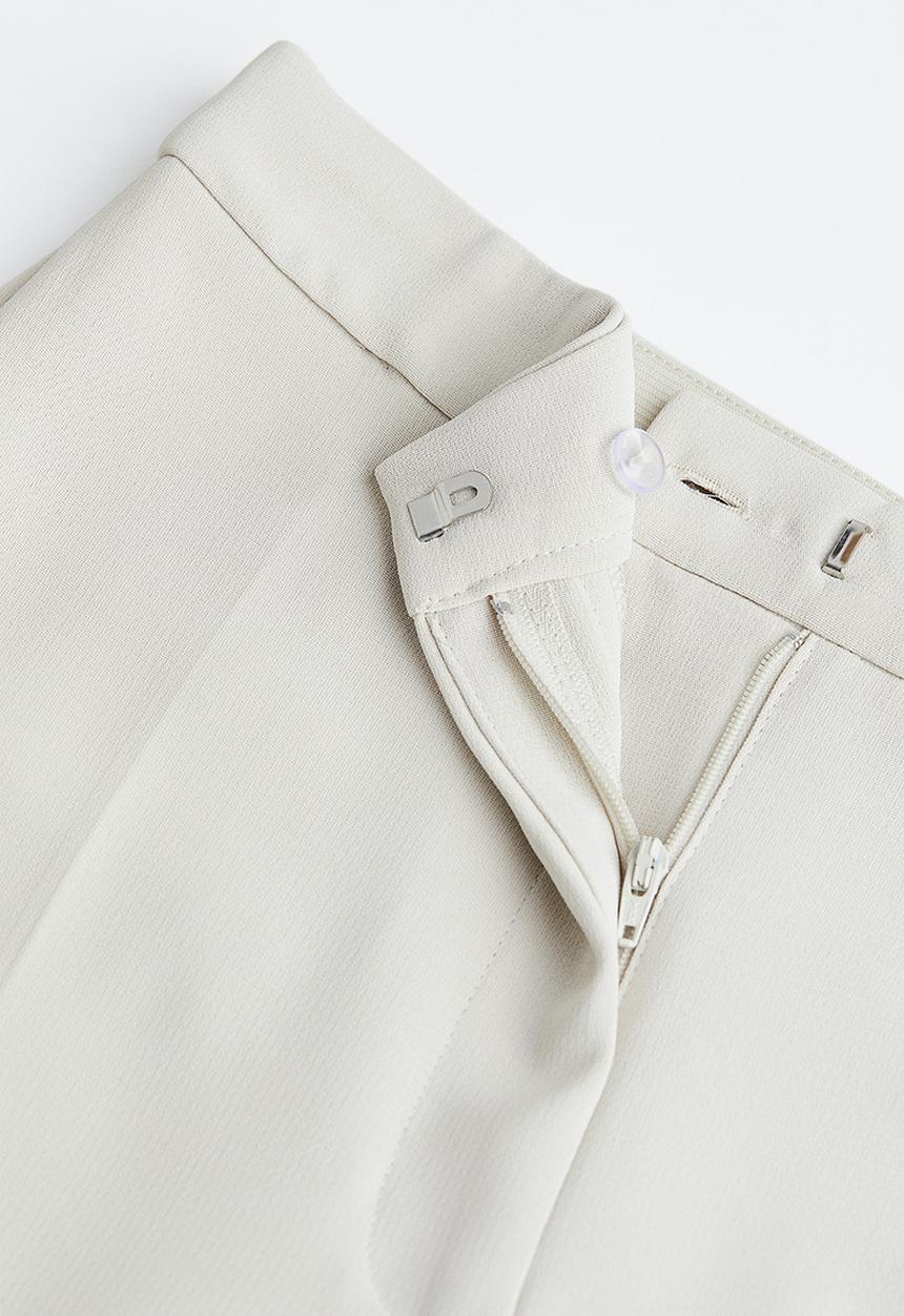 H&M - Tailored trousers - natural white