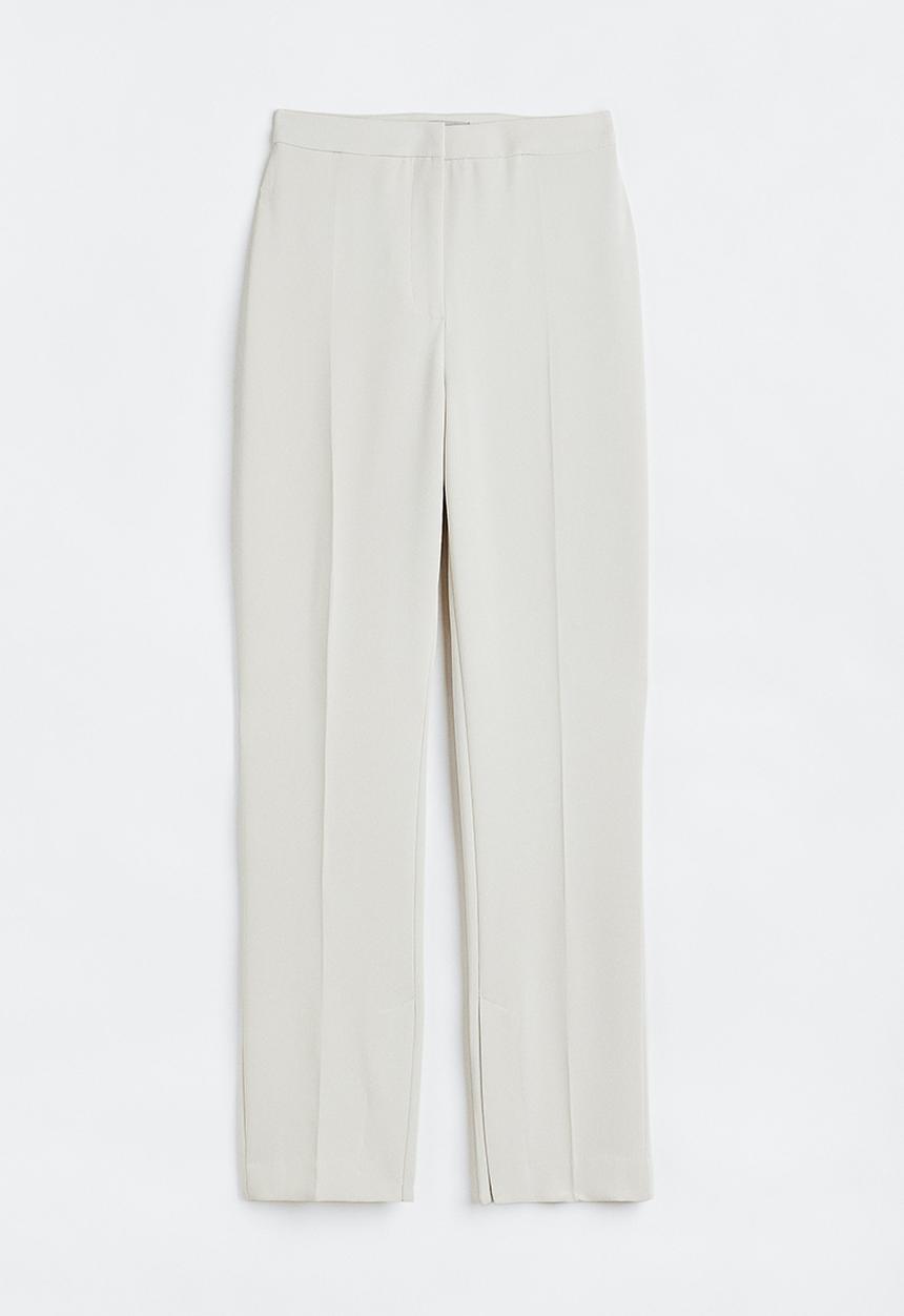H&M - Tailored trousers - natural white