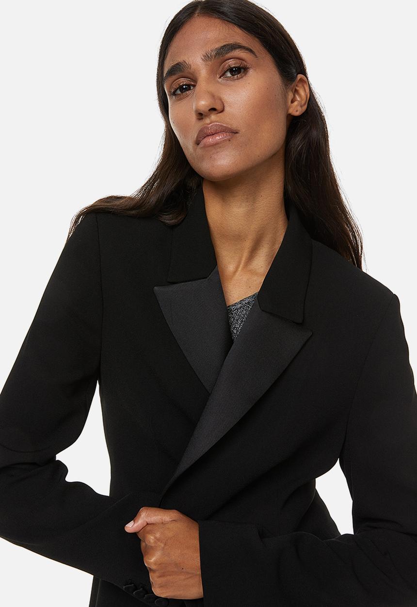 H&M - Single-breasted blazer - black