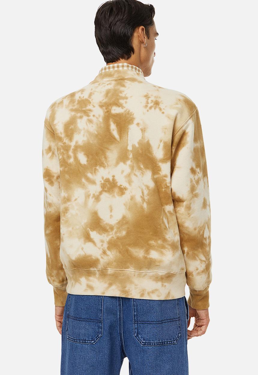 H&M - Oversized fit cotton sweatshirt - beige