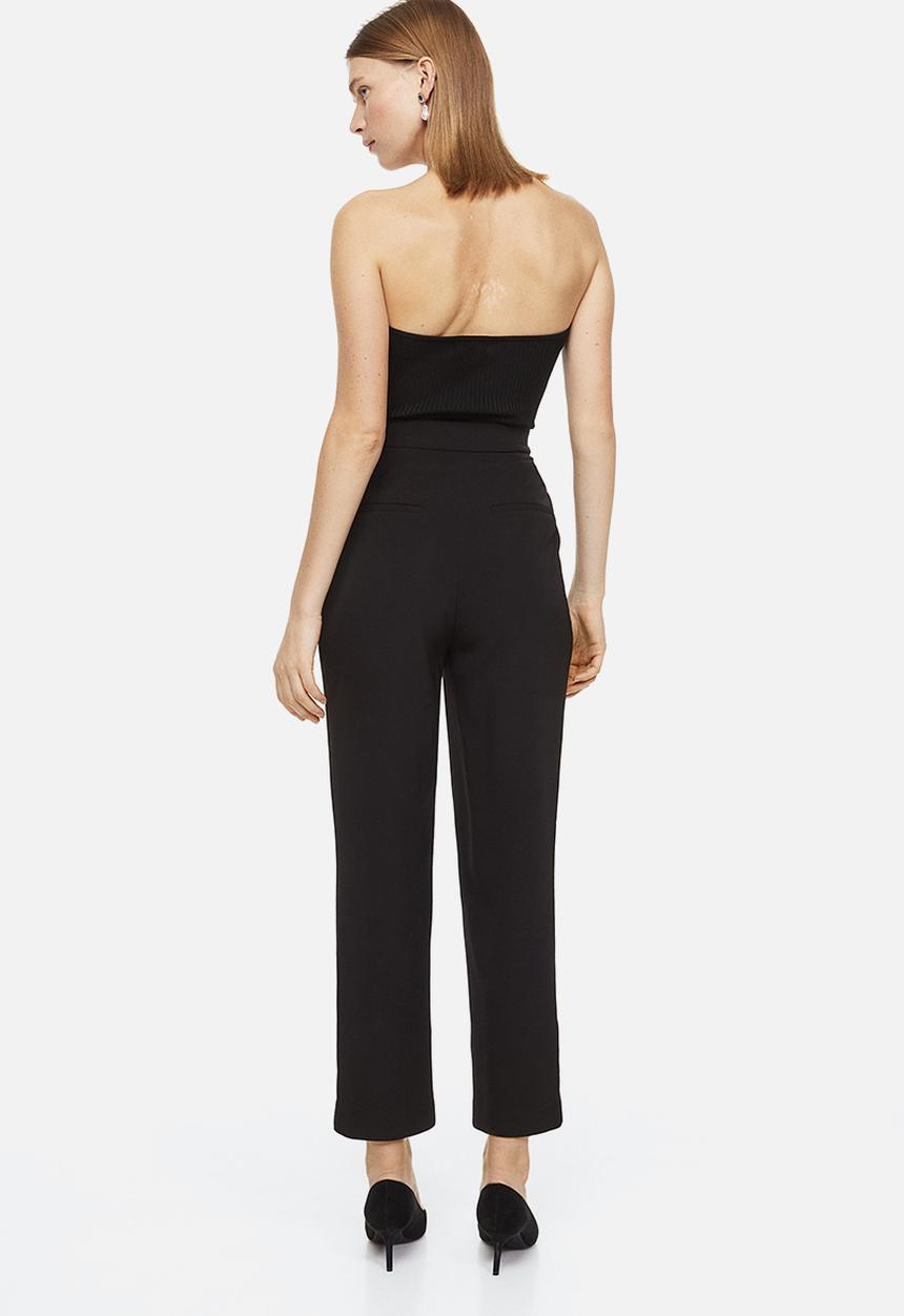 H&M - Tailored trousers - black