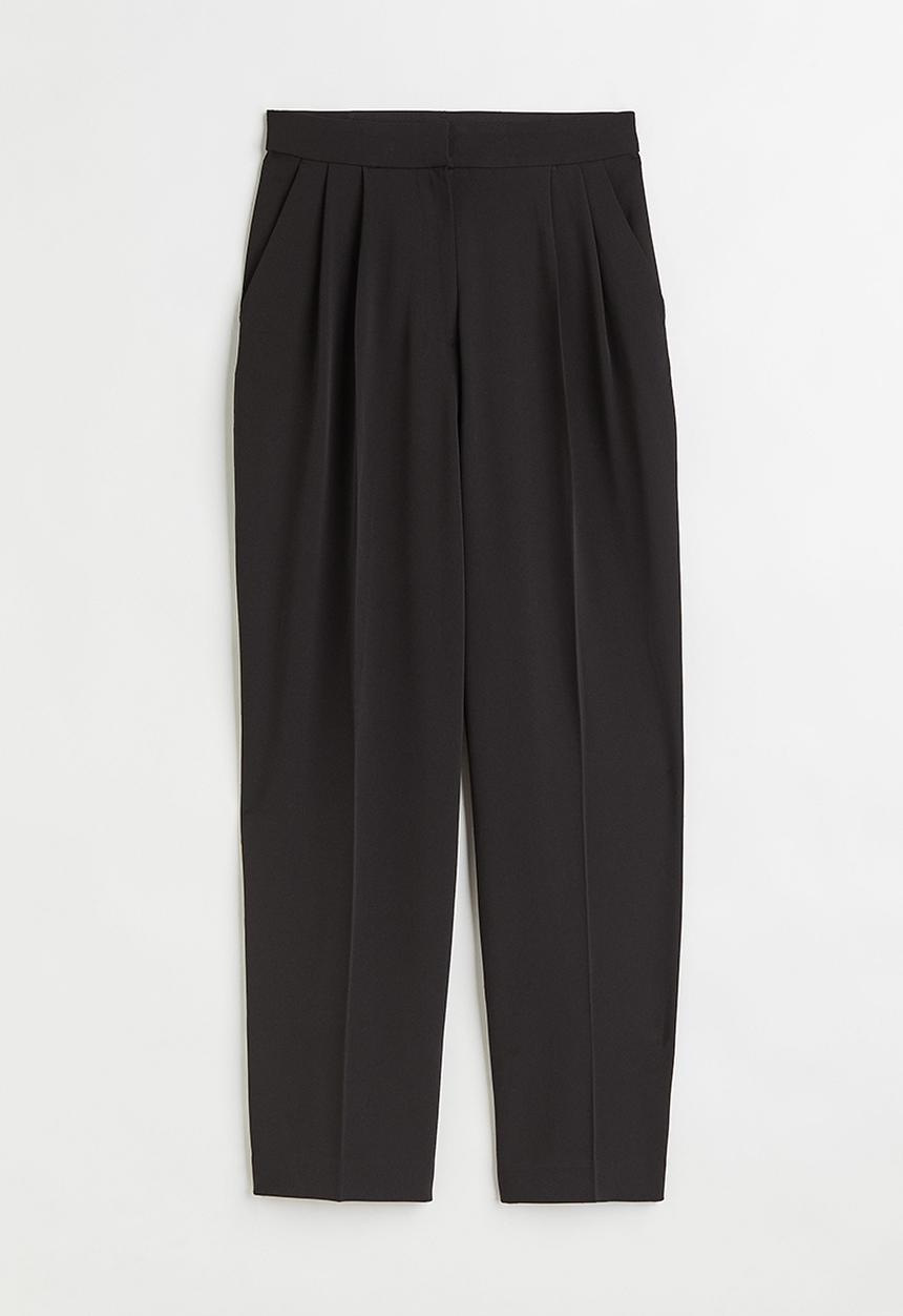 H&M - Tailored trousers - black
