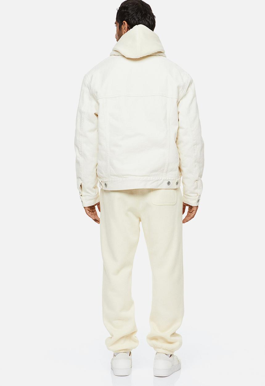 H&M - Relaxed fit sweatpants - multi,white
