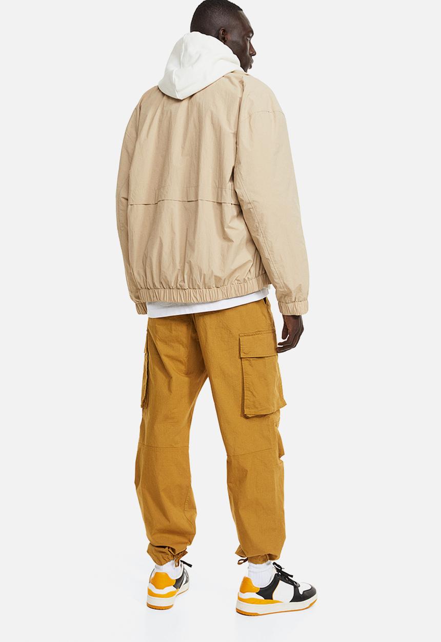 H&M - Nylon track jacket - beige
