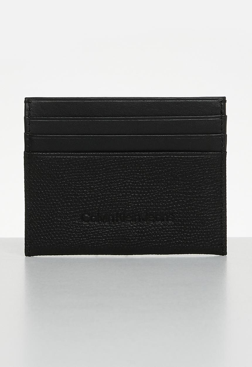 Calvin Klein - Mono buckle + cardholder 6cc - black