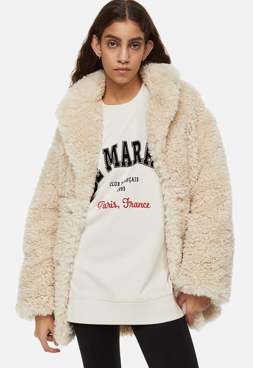 H&M - Printed sweatshirt - cream/le marais
