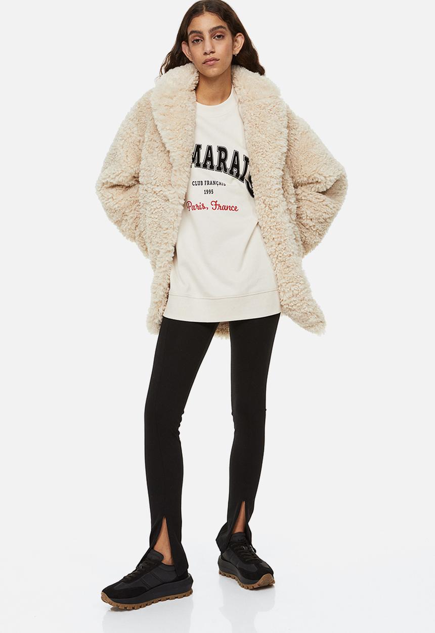 H&M - Printed sweatshirt - cream/le marais