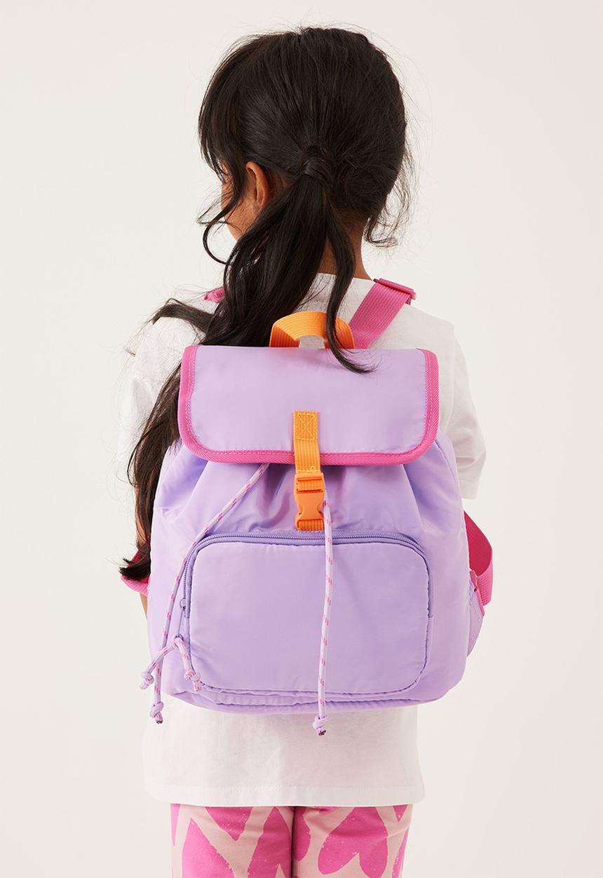 Cotton On - Polly hiker backpack - lilac drop/raspberry pink