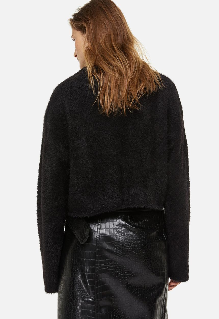 H&M - Fluffy jumper - black