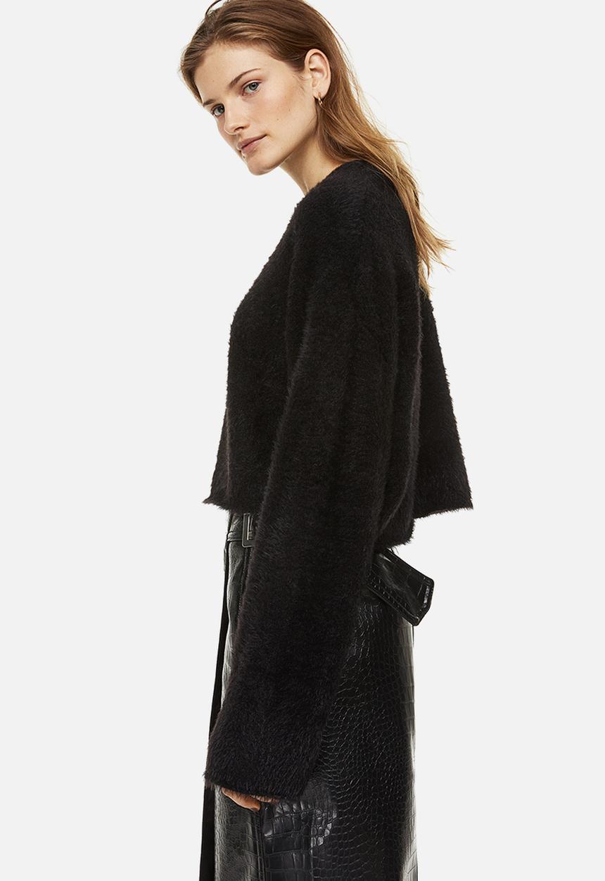 H&M - Fluffy jumper - black