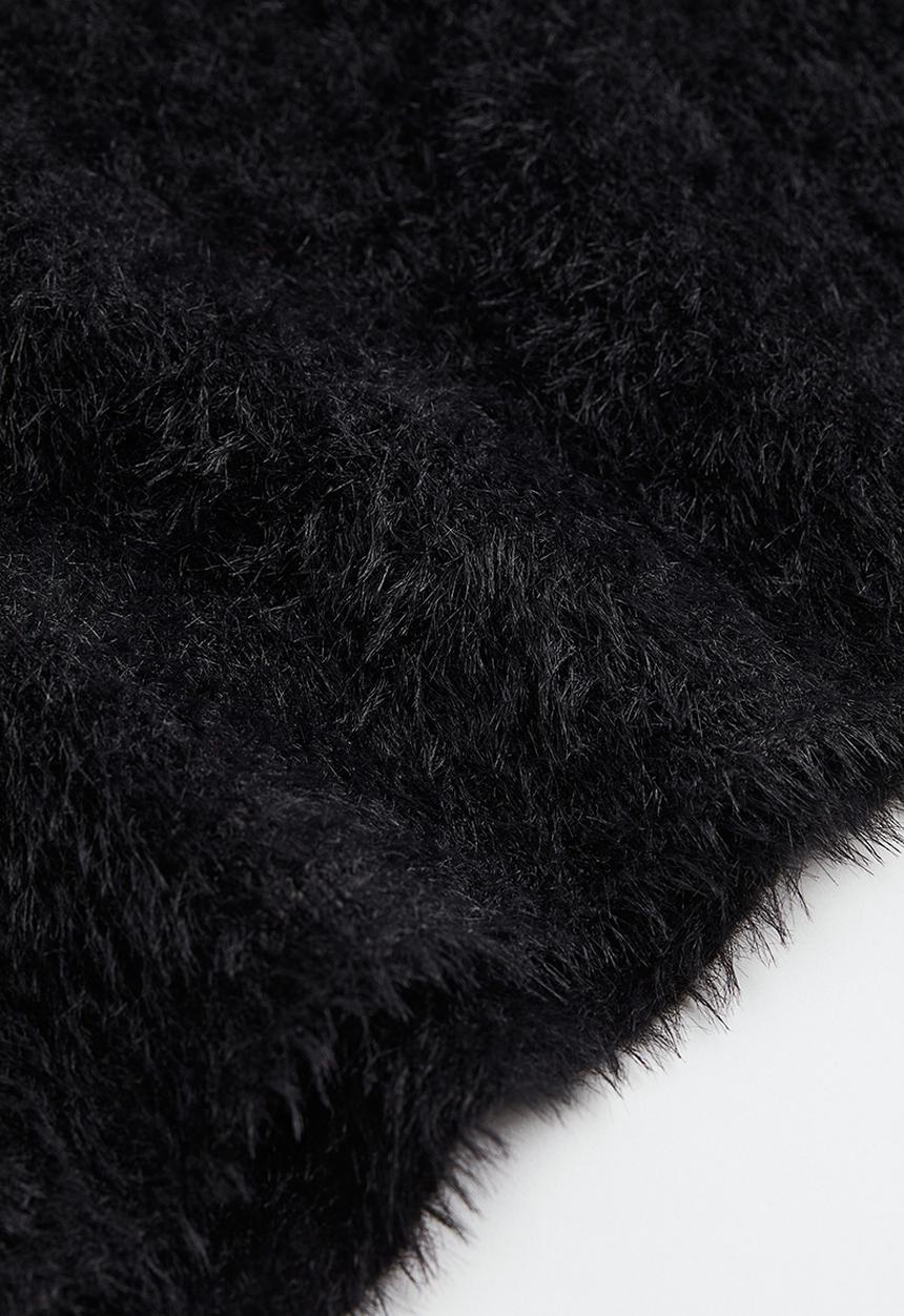 H&M - Fluffy jumper - black