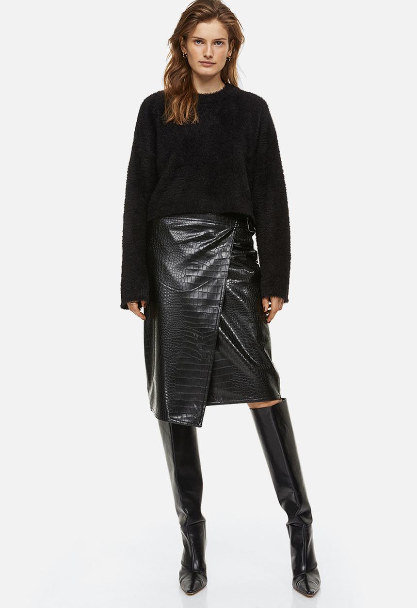H&M - Fluffy jumper - black