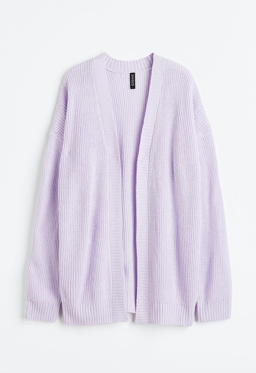 H&M - Cardigan - light purple