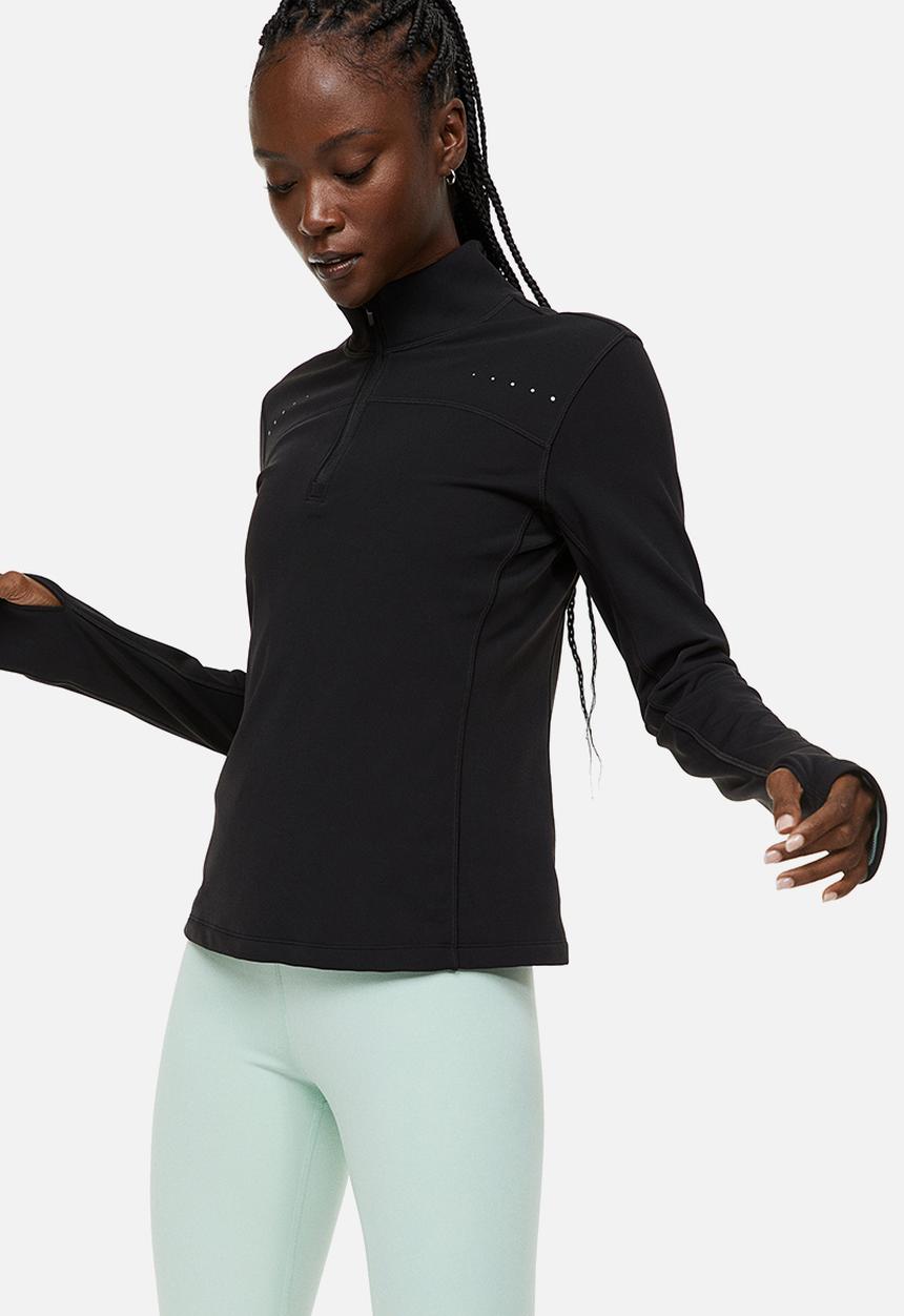 H&M - Drymove™ warm running top - black
