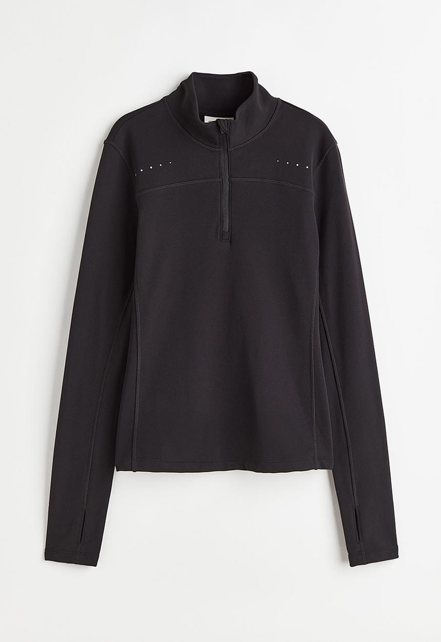 H&M - Drymove™ warm running top - black