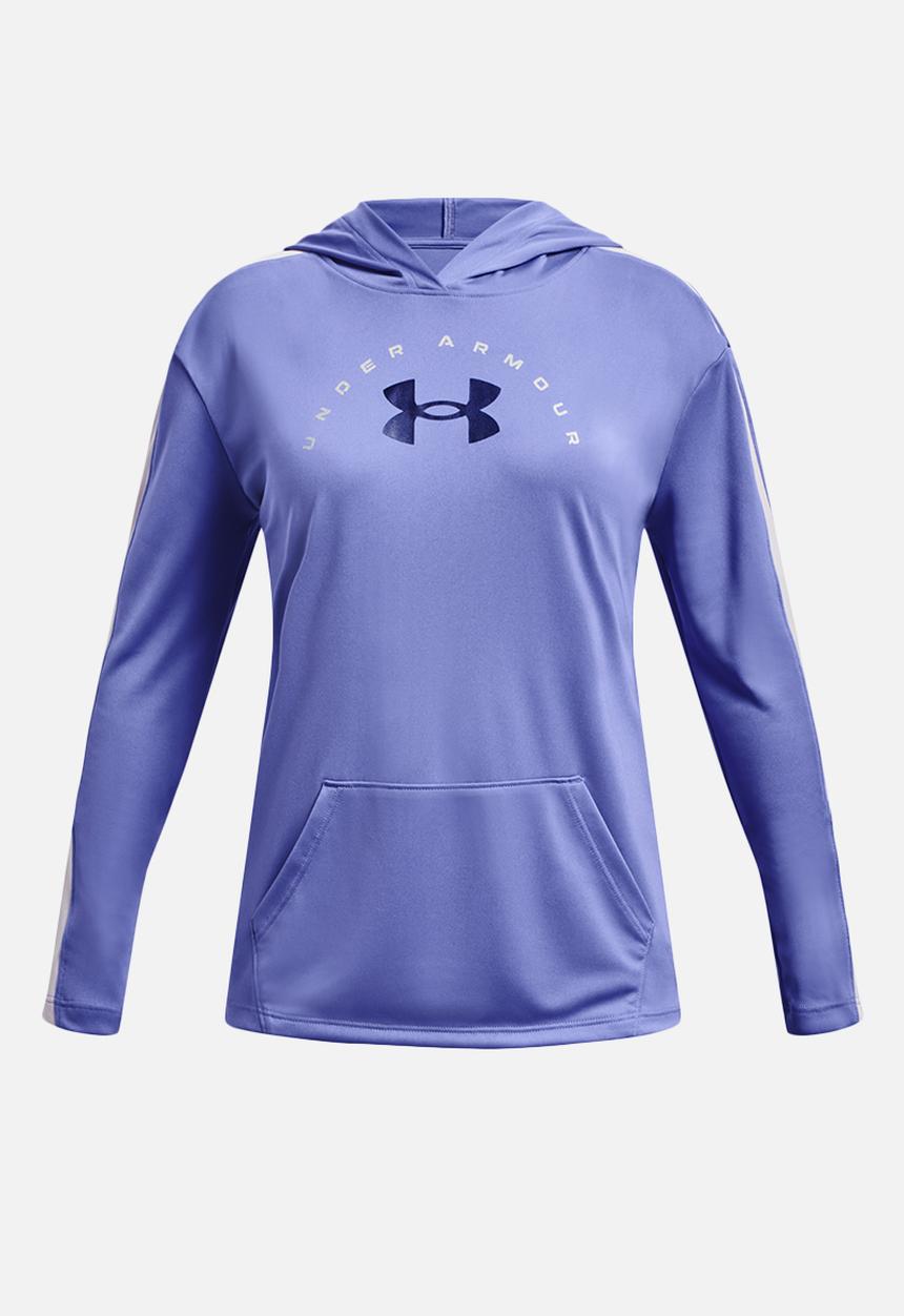 Under Armour - Tech graphic hoodie - purple