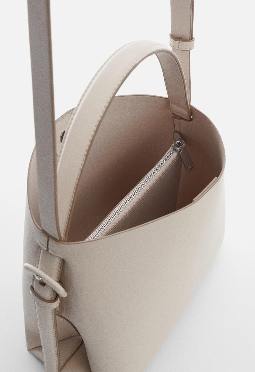 MANGO - Bag luciam - off white 