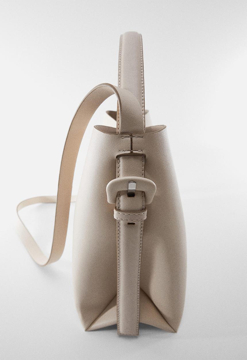 MANGO - Bag luciam - off white 