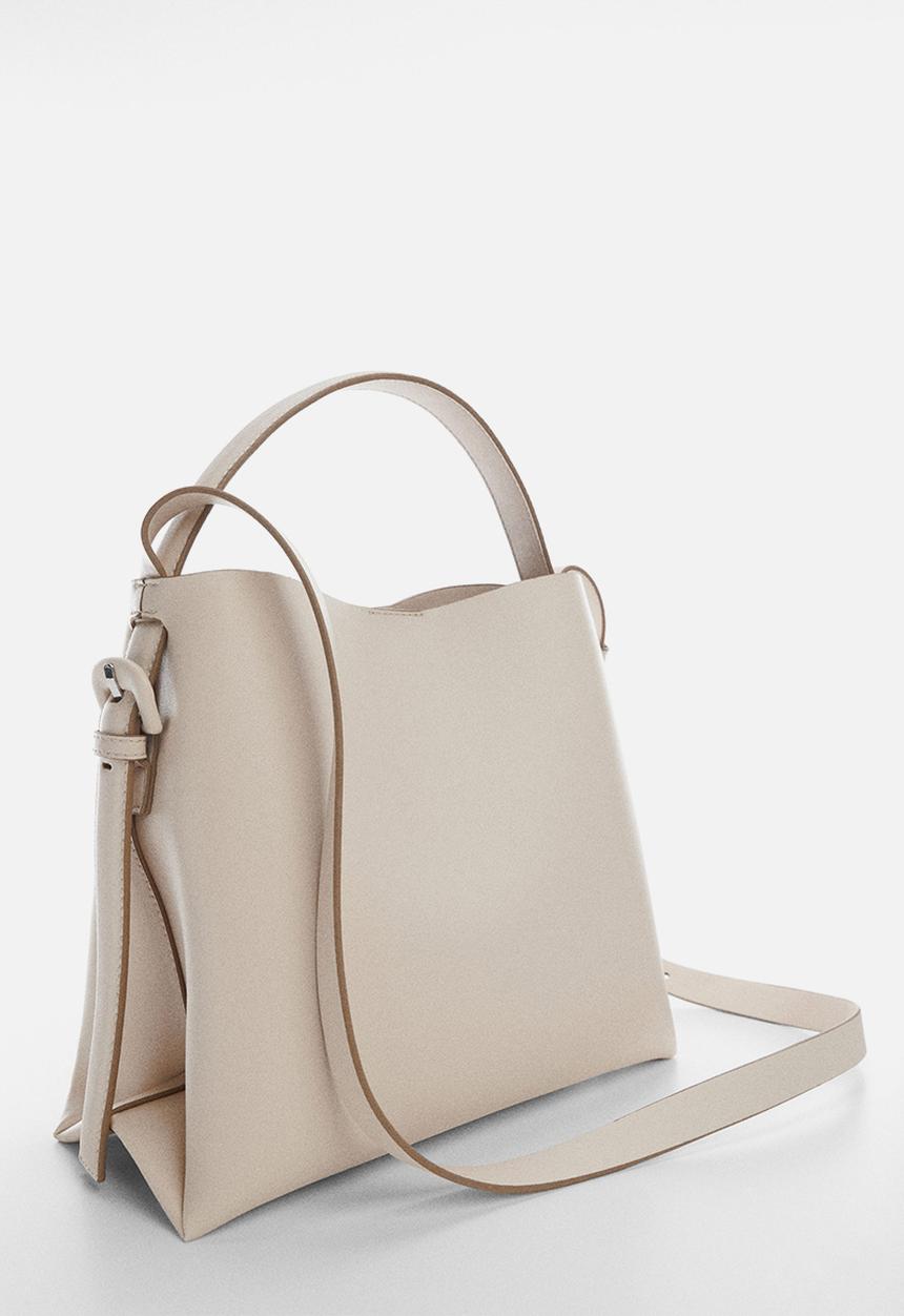 MANGO - Bag luciam - off white 