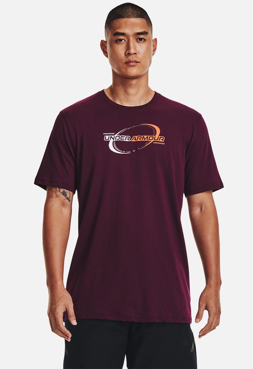 Under Armour - Ua sportstyle novelty short sleeve - purple stone