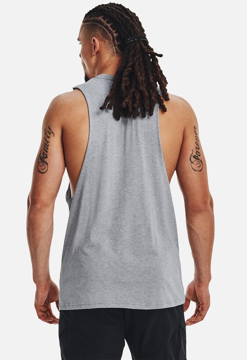 Under Armour - Ua project rock brahma bull tank - steel light heather